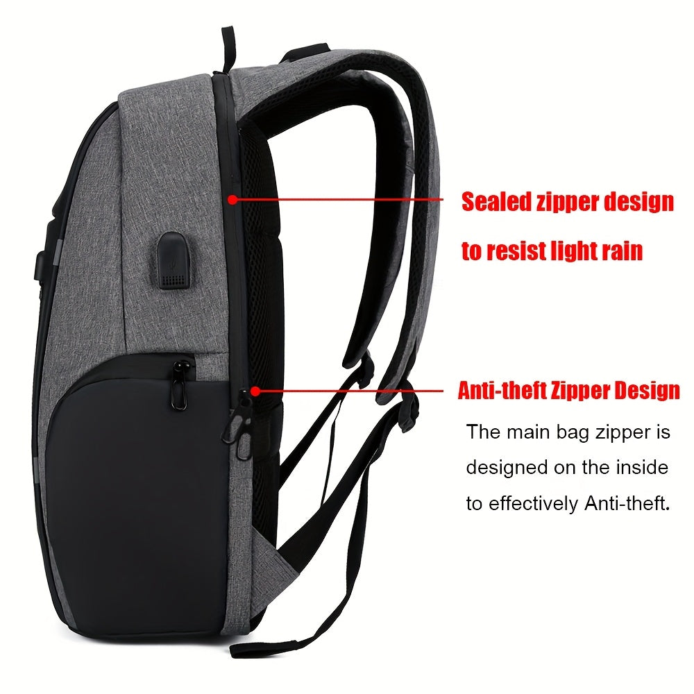 [Anti-theft Backpack] Anti-theft Laptop Backpack | Men's Travel Large Capacity Business Bag Shoulder Bag