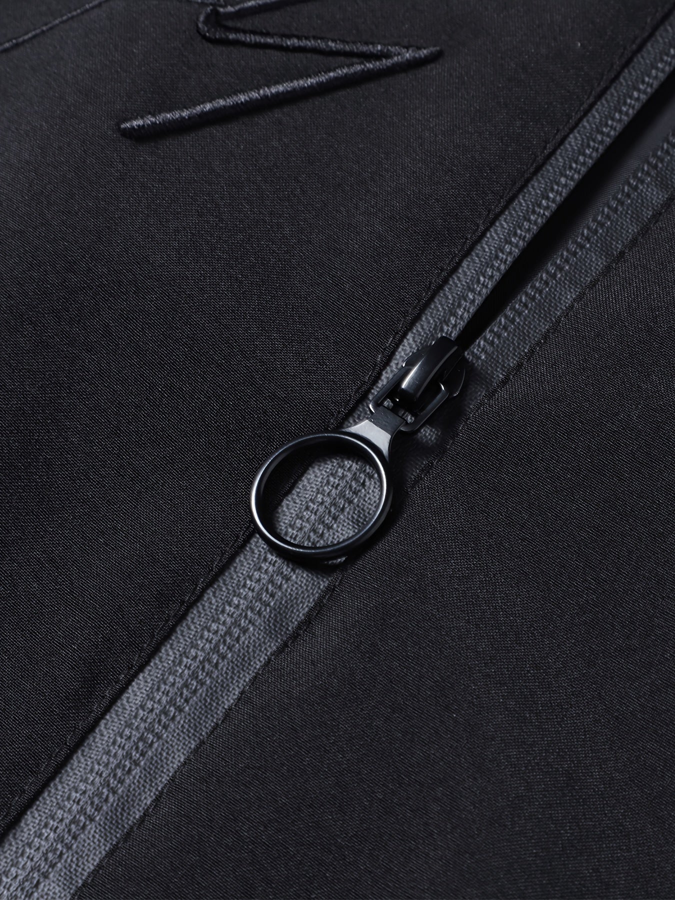 Men'S Letter Embroidered Casual Bomber Jacket