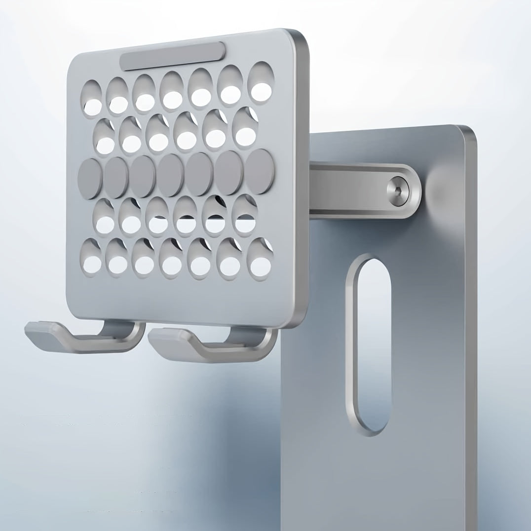 Ergonomic Tablet Stand Holder - Elevate Your Workspace with Universally Compatible Design, Fits iPad Pro, iPhone, and Android Devices, and Frees Up Desk Space