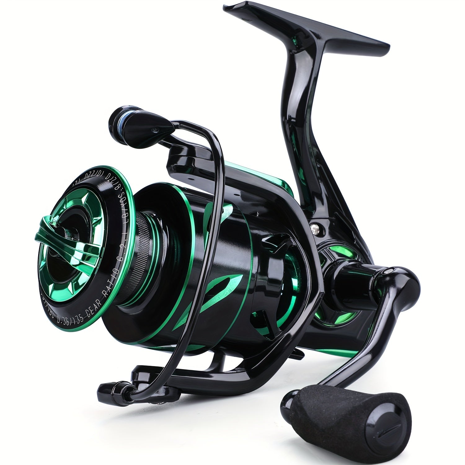 Sougayilang Spinning Fishing Reel - Lightweight 6, 2:1 High-Speed Gear Ratio, Aluminum Alloy Construction, Ergonomic Handle & Adjustable Drag, Mixed Colors for Freshwater & Saltwater Fishing, Ideal Gift for Anglers, Fishing R