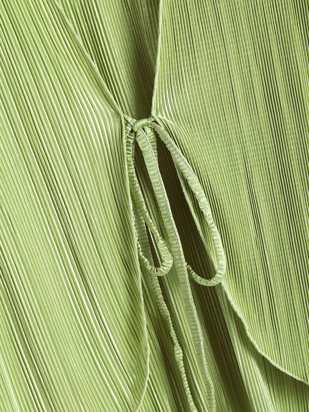 Women's Sheer Mesh Flare Sleeve Crop Top