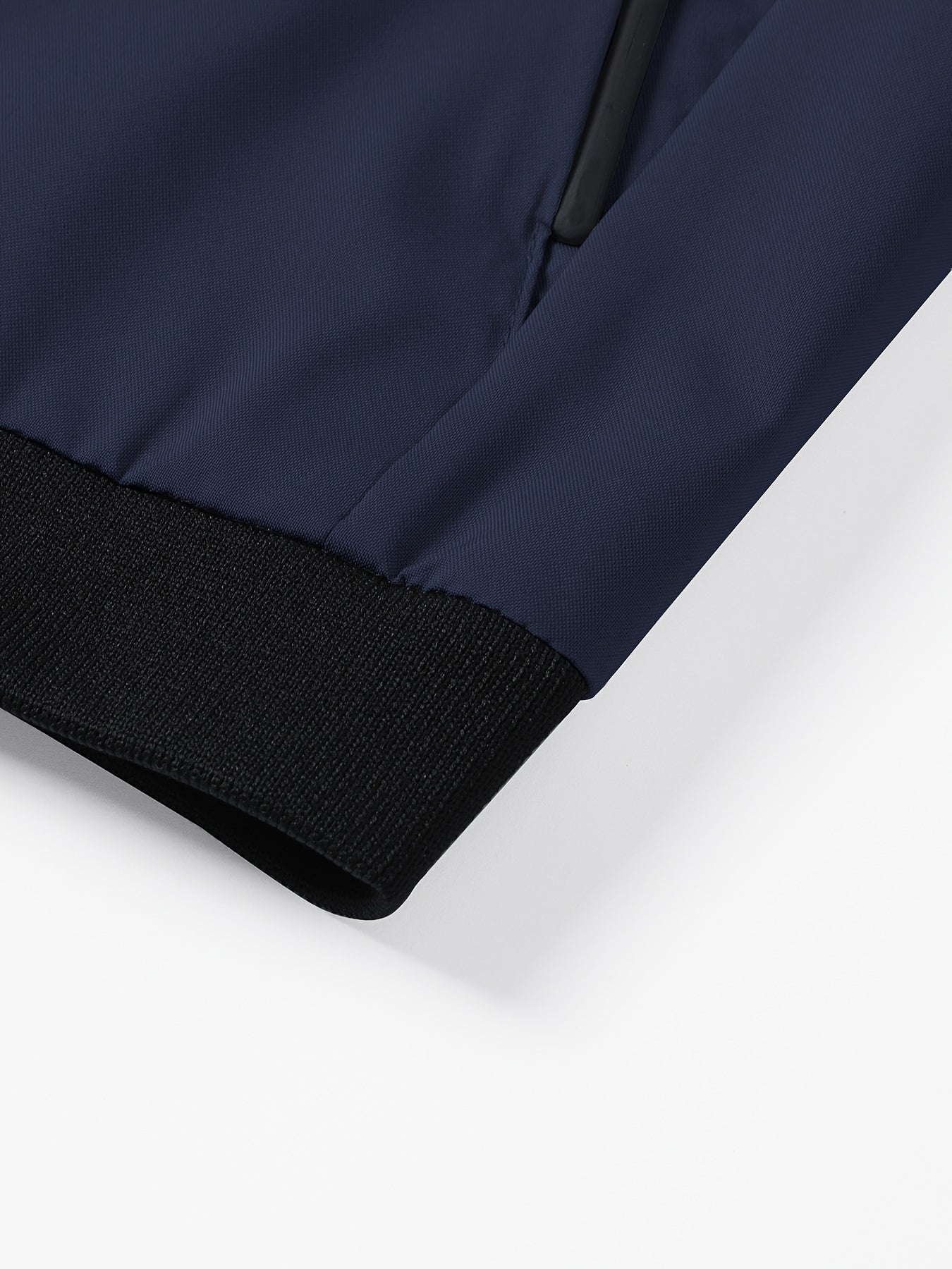 Men'S Letter Embroidered Casual Bomber Jacket