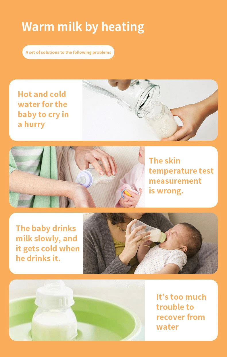 Baby Bottle Warmer Useful USB Plug Bottle Heater Safe Heating Convenient for Beverage Warming Bag Baby Milk Heater