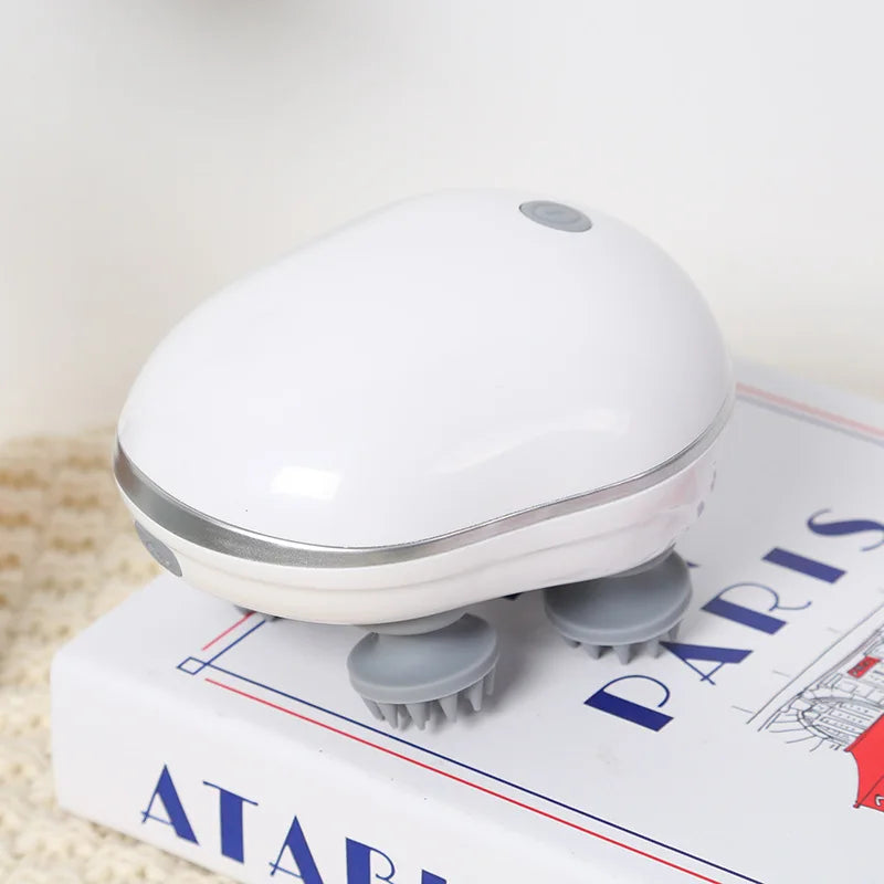 Pet Electric Head Massager Instrument Multi-functional Charging Cat Decompression Relax Tissue Kneading Vibrating Pet Products