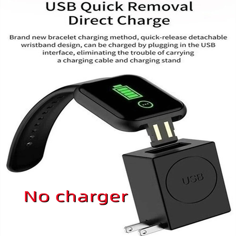 Sports Smartwatch Women Bracelet Men Smart Watch connected Music Control Player Fitness Step Sleep Monitor Y68 D20 Alarm Clock