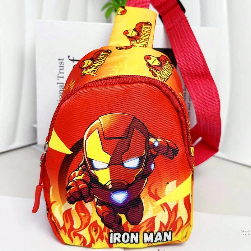 Spider Man Sling Chest Bag, Cartoon Anime Crossbody Bag, Fashionable Casual Shoulder Bag with Coin Purse for Daily Travel