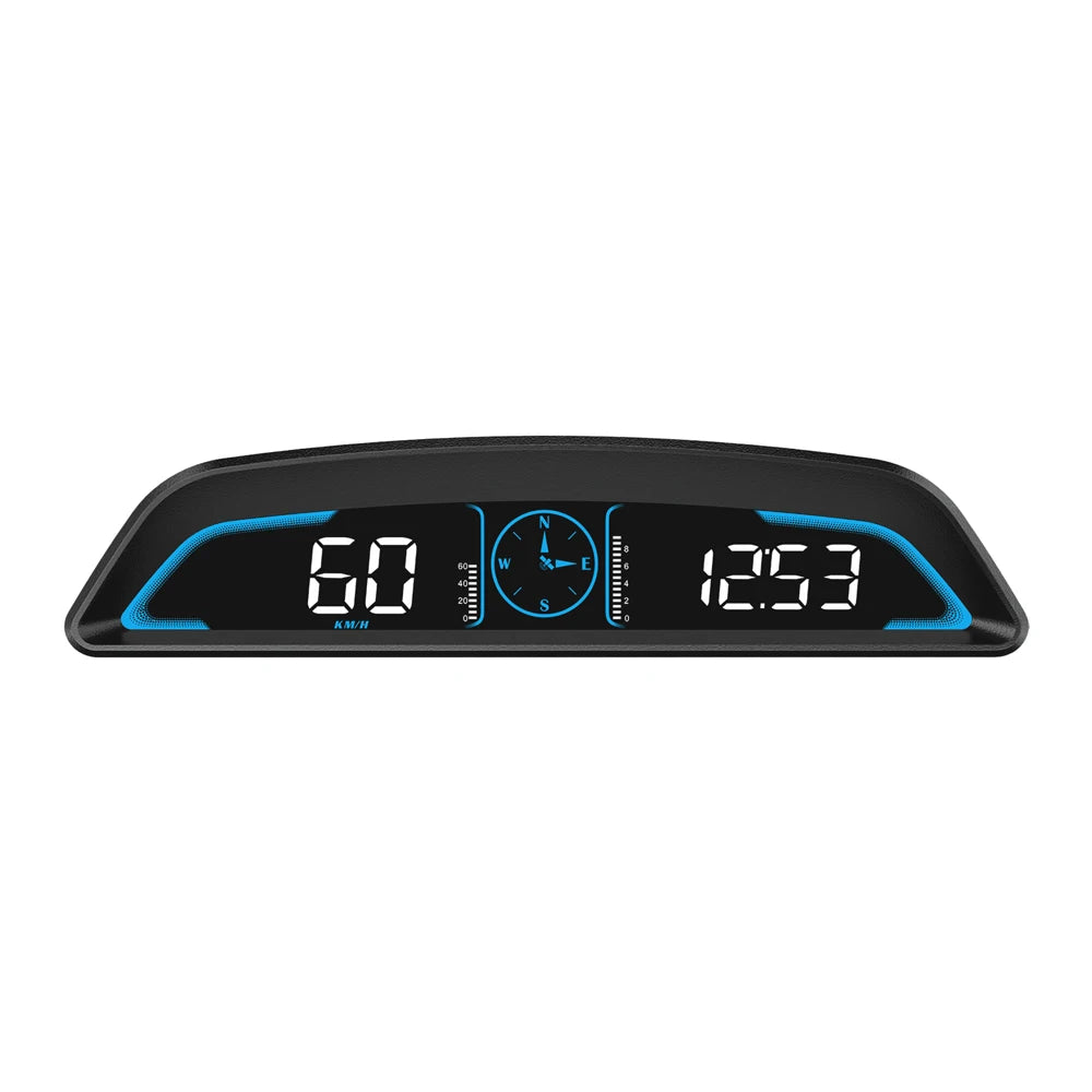 Hud Car Head Up Display GPS Speedometer Gadgets For Boat Motorcycle Car Accessories Digital Panel Speedometer Altimeter Compass