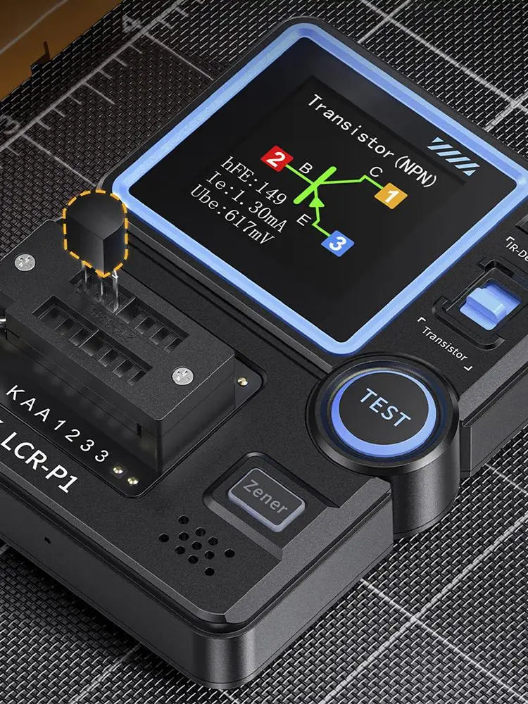 Electronic Component Tester Transistor Tester Transistor Capacitor Tester Graphic Display Capacitance Meter For Electronic