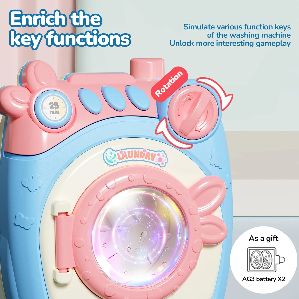 Simulated House Kitchen Toy Mini Kitchen Counter Set Fun House Playing Safe Sturdy Children Household Kitchen Toys