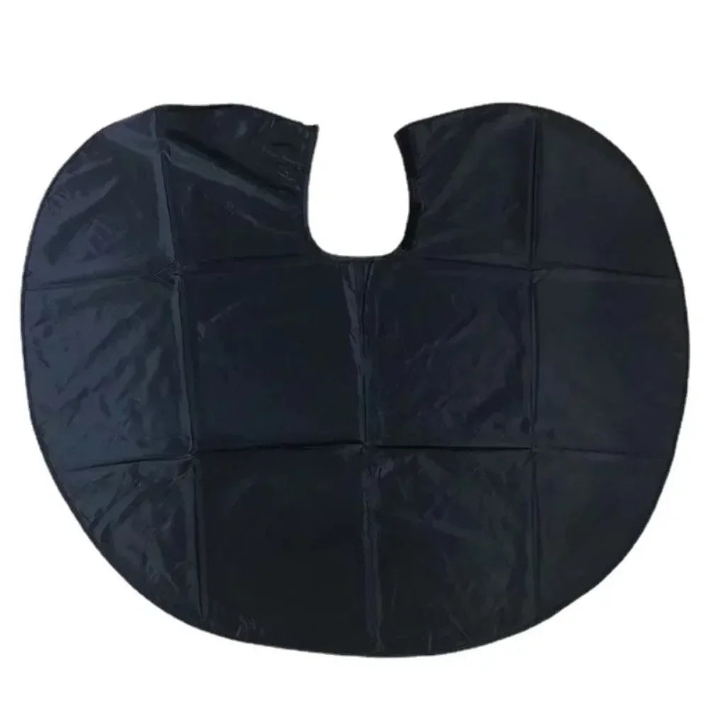 Hair Dye Tools Short Square Black Hairdressing Salon Barber Hair Cutting Cape Cloth Wrap Hairdressing Cape Barber