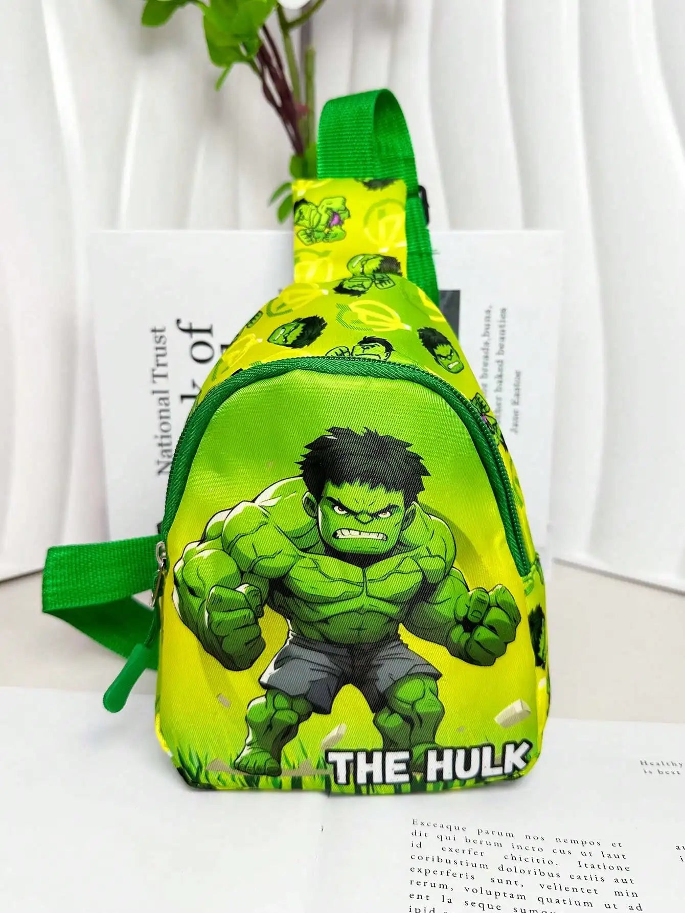 Spider Man Sling Chest Bag, Cartoon Anime Crossbody Bag, Fashionable Casual Shoulder Bag with Coin Purse for Daily Travel