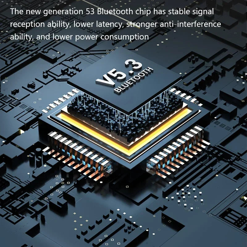 Bluetooth Speaker New Transparent Mech Audio TWS Two-Machine interconnection Rhythm Breathing Light 360° Stereo Surround