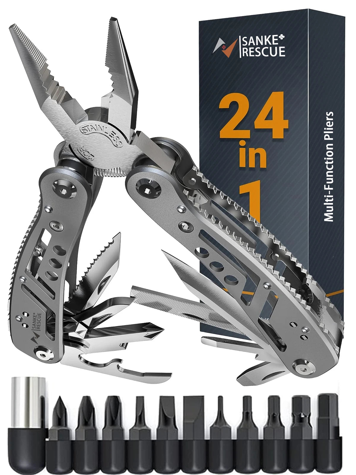 Construction Tools Multifunction Tool Sale Multilayer Pipe Press 3d Metal Puzzle Pliers Multitool Cuier Knife Foldable Edc Hand