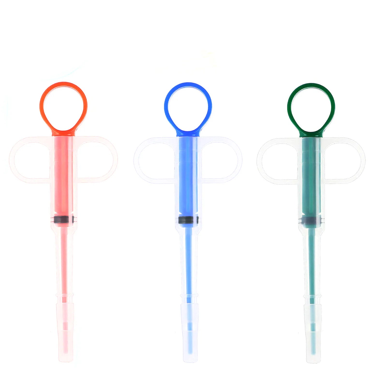 Pet feeder, deworming products can be filled with tablets, universal pet syringe for cats and dogs, press type