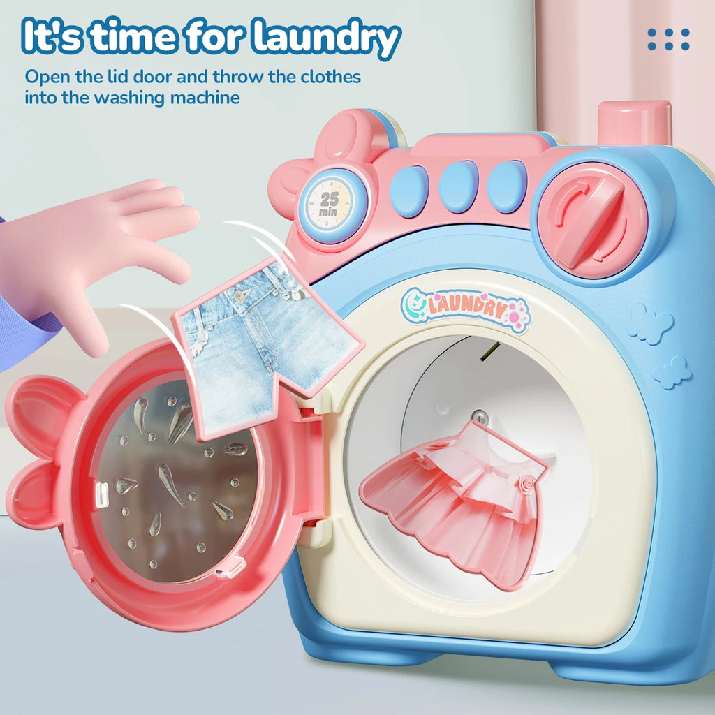 Simulated House Kitchen Toy Mini Kitchen Counter Set Fun House Playing Safe Sturdy Children Household Kitchen Toys