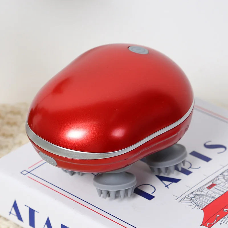 Pet Electric Head Massager Instrument Multi-functional Charging Cat Decompression Relax Tissue Kneading Vibrating Pet Products