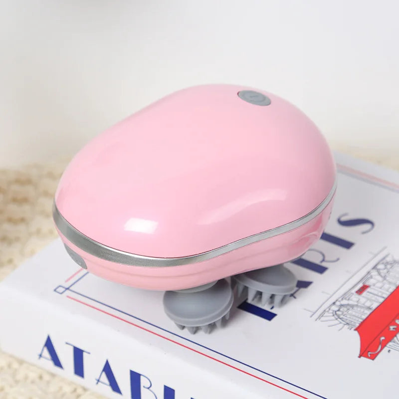 Pet Electric Head Massager Instrument Multi-functional Charging Cat Decompression Relax Tissue Kneading Vibrating Pet Products