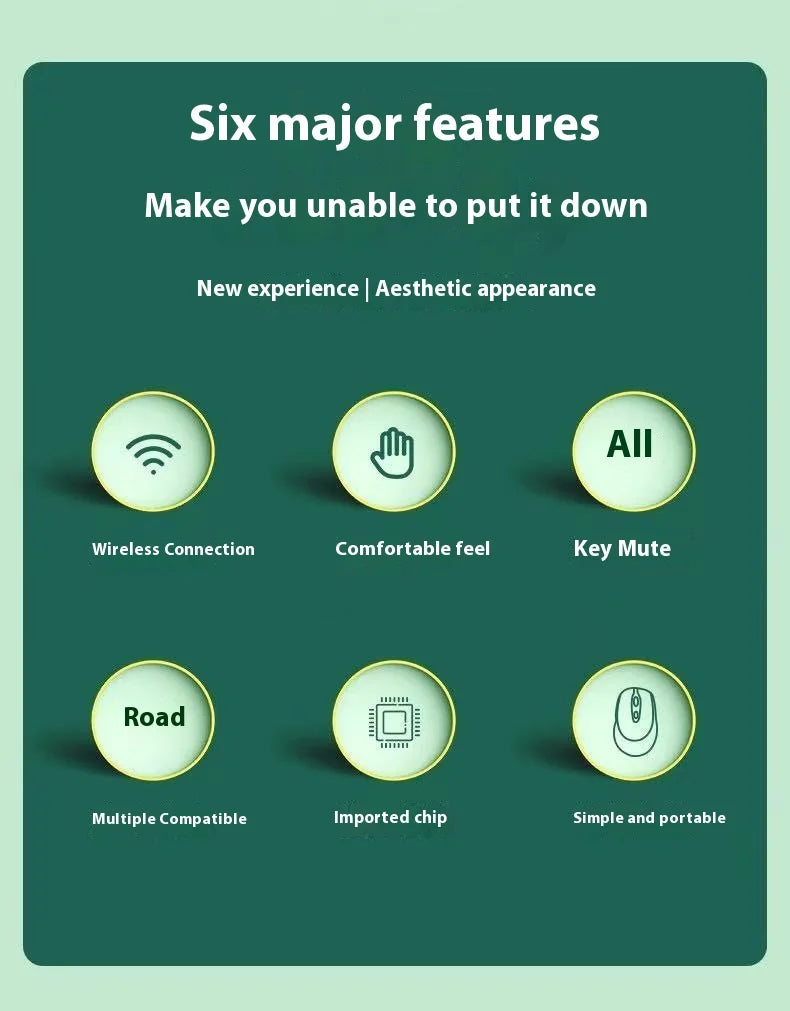 Bluetooth-Compatible Wireless Mouse 2.4G USB Wireless Computer Mouse Rechargeable Silent Mice For PC Laptop Macbook Tablet