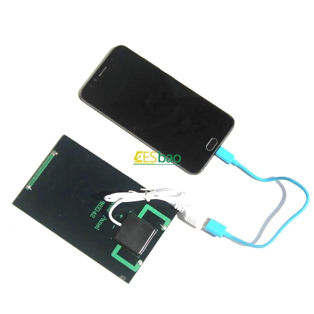 Wholesale Solar Panel  USB Waterproof Outdoor Hiking Camping Portable Battery Mobile Phone Charging Bank Charging Panel