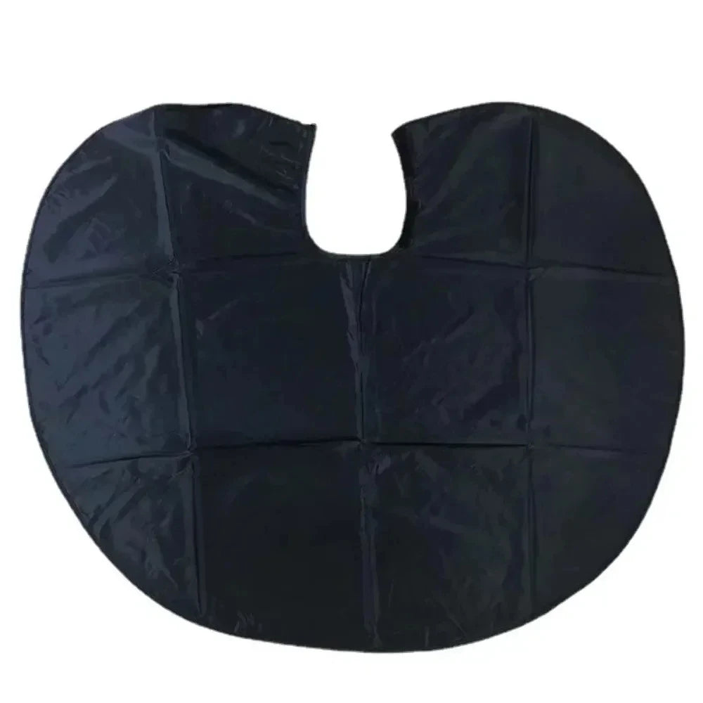 Hair Dye Tools Short Square Black Hairdressing Salon Barber Hair Cutting Cape Cloth Wrap Hairdressing Cape Barber