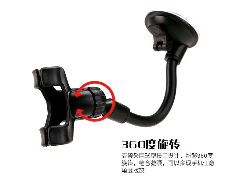 Cell Phone Holder Car, Windshield/Dashboard/Window Car Phone Holder Mount, Suction Cup Phone Mount for Car Truck Compatible