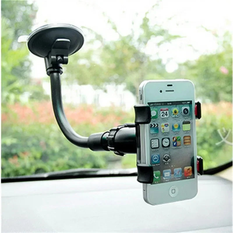 Cell Phone Holder Car, Windshield/Dashboard/Window Car Phone Holder Mount, Suction Cup Phone Mount for Car Truck Compatible