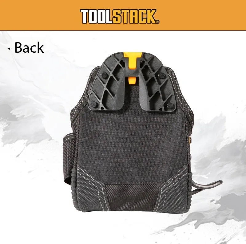 TOOLSTACK TSK-24 Utility Toolkit Hardwear Carpenter Work Tools Bag Storage Quick-Hook Kit Spanner Screwdriver Waist Pouch