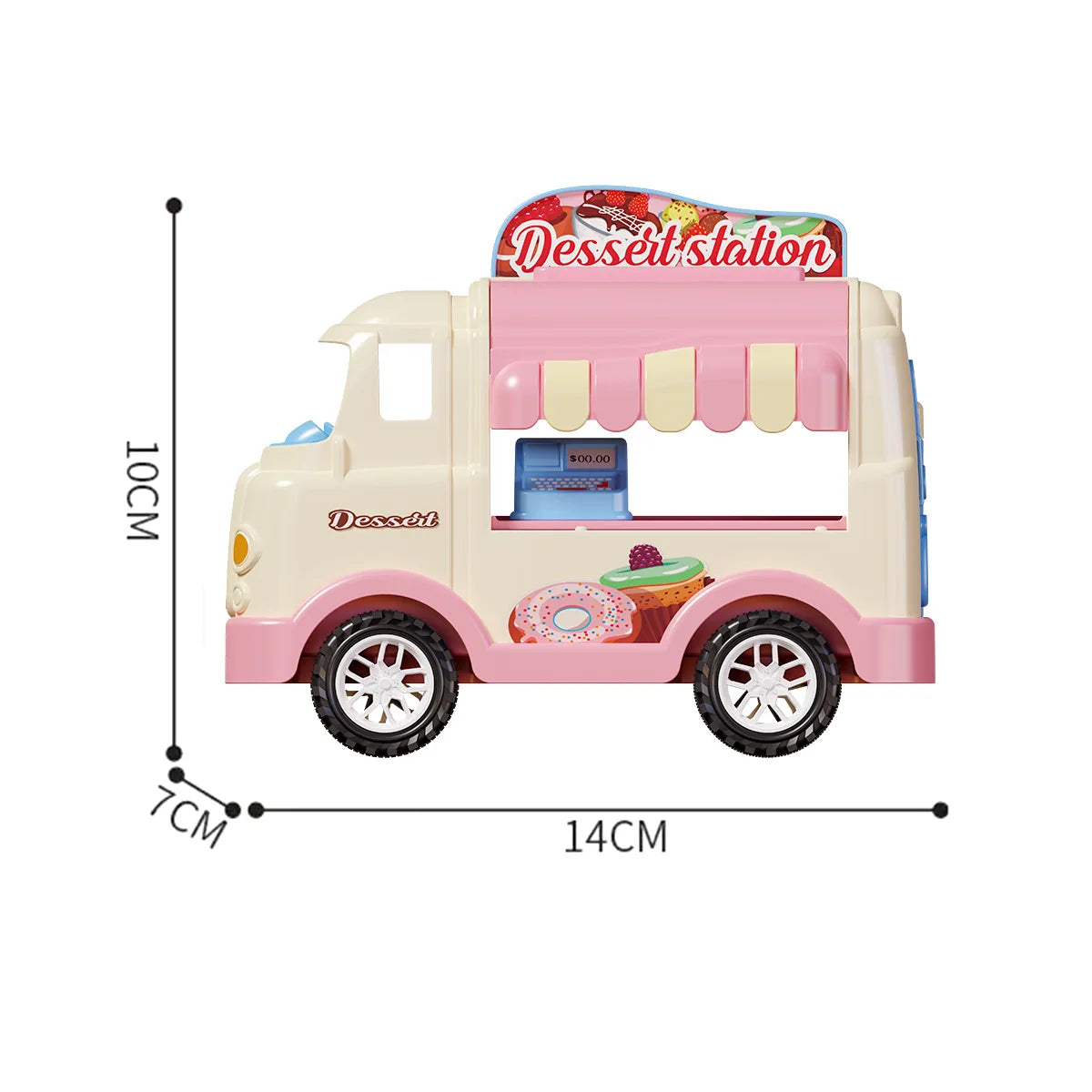 Simulated House Kitchen Toy Mini Kitchen Counter Set Fun House Playing Safe Sturdy Children Household Kitchen Toys