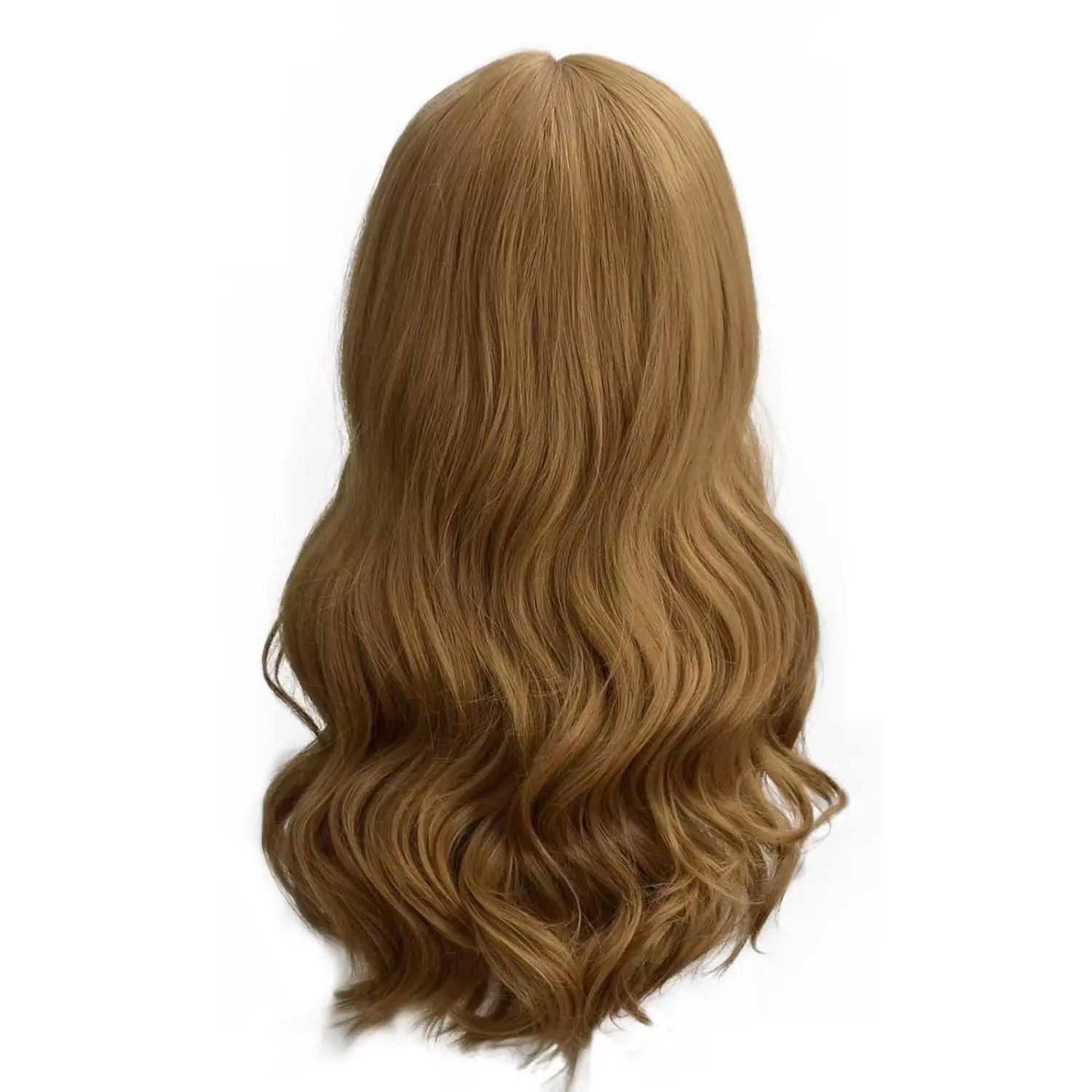 Wigs for Women, Long Wave Ginger Orange Curly Synthetic Wig for Daily Cosplay Party Halloween Costume