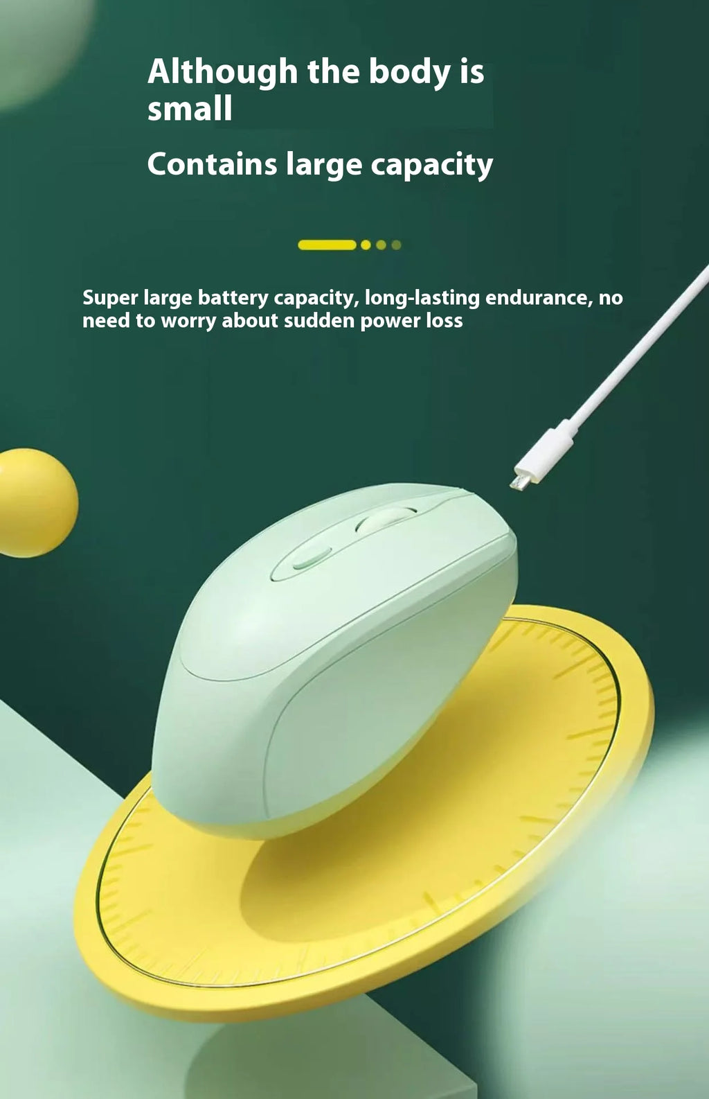 Bluetooth-Compatible Wireless Mouse 2.4G USB Wireless Computer Mouse Rechargeable Silent Mice For PC Laptop Macbook Tablet