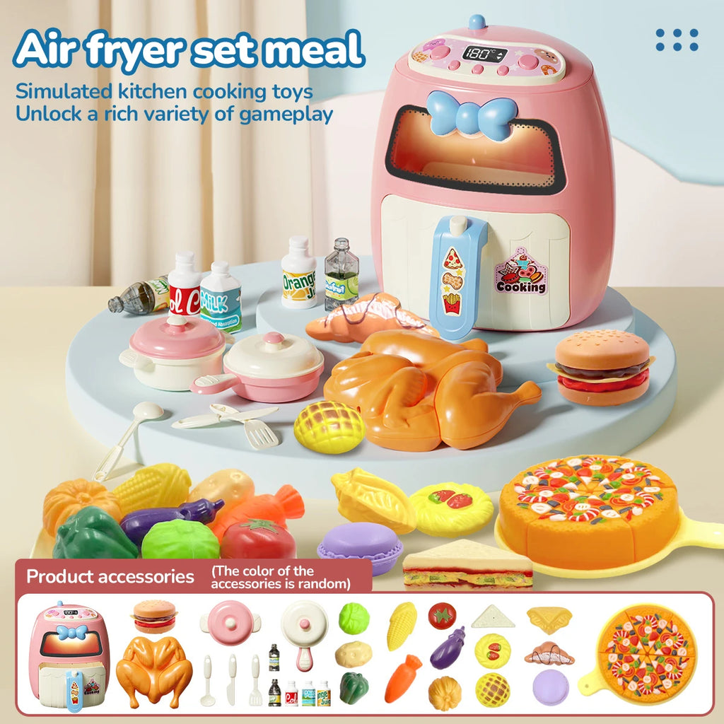 Simulated House Kitchen Toy Mini Kitchen Counter Set Fun House Playing Safe Sturdy Children Household Kitchen Toys