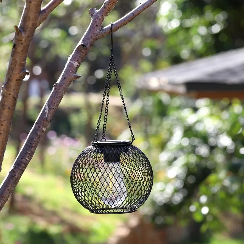 Solar Lantern Outdoor, Solar Lights for Outside Decorative Outdoor Hanging Lights Waterproof Solar Lanterns, yard garden lamp