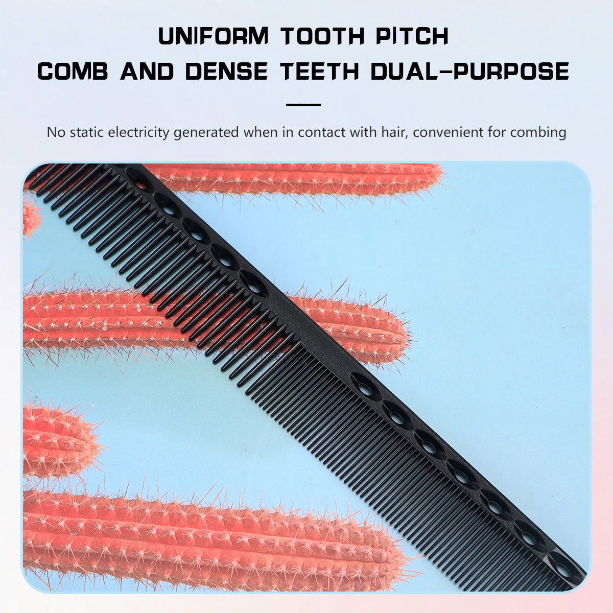 Barbershop Hair Cutting Comb Barber Heat Resistant Anti-static Hair Brush Professional Salon Household Hairdressing Styling Tool
