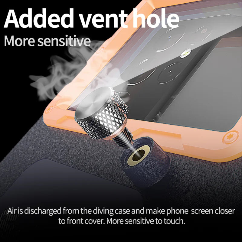 Professional Diving Phone Case For iPhone 15 14 13 12 Pro Max Underwater Taking Waterproof Cases Cover For SamsungS22 S23 Huawei