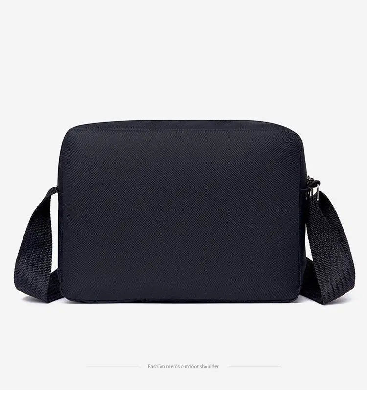 Fashion Men Crossbody Bag Single Shoulder Bags Big Capacity Storage Bag Multi-Pockets Business Crossbody Bags for Work Traveling