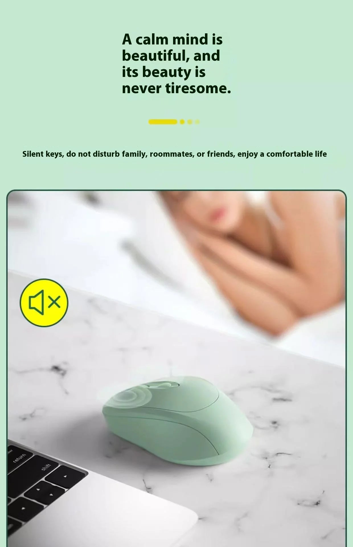 Bluetooth-Compatible Wireless Mouse 2.4G USB Wireless Computer Mouse Rechargeable Silent Mice For PC Laptop Macbook Tablet