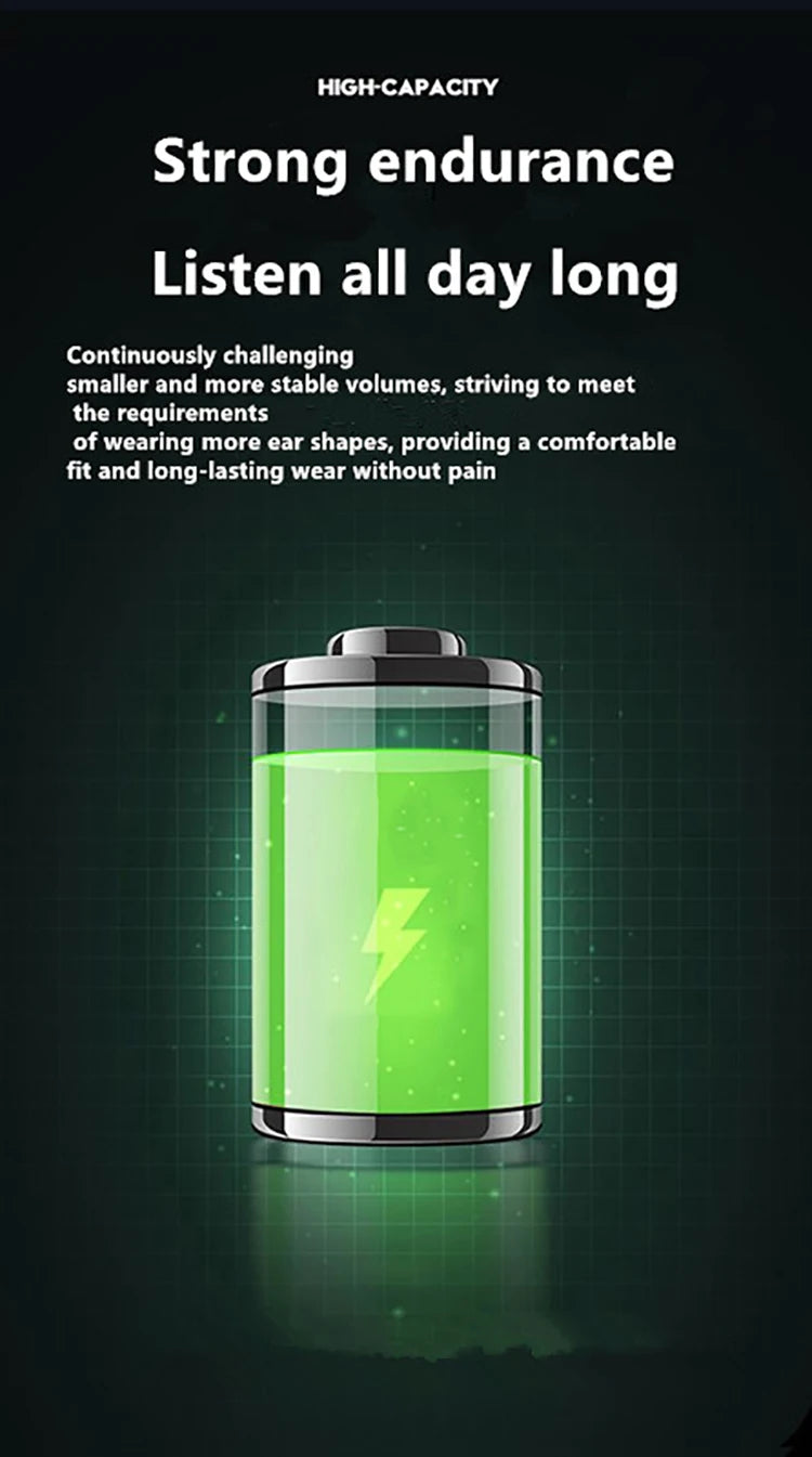 Bone Conduction 5.3 Wireless Bluetooth Headset Talking Clip-on Headset Long Time Wear Without Pain Ultra Long Battery Life