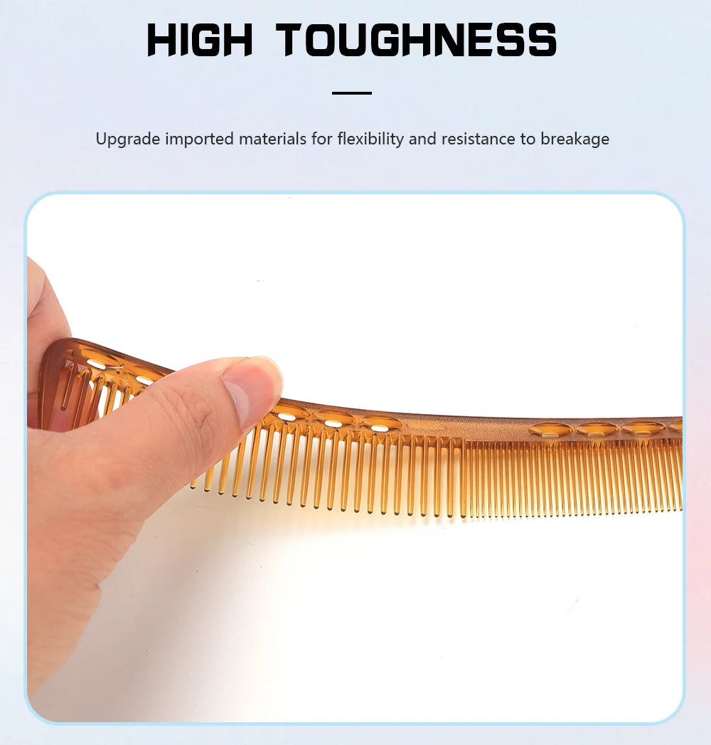 Barbershop Hair Cutting Comb Barber Heat Resistant Anti-static Hair Brush Professional Salon Household Hairdressing Styling Tool