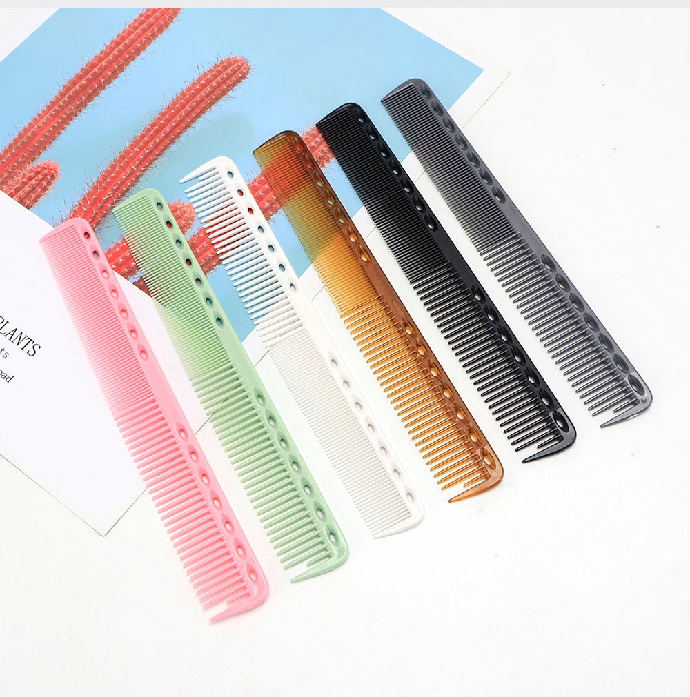 Barbershop Hair Cutting Comb Barber Heat Resistant Anti-static Hair Brush Professional Salon Household Hairdressing Styling Tool