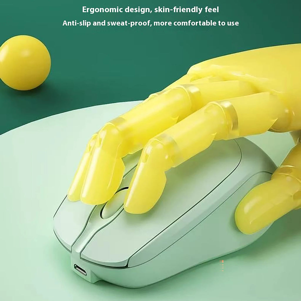 Bluetooth-Compatible Wireless Mouse 2.4G USB Wireless Computer Mouse Rechargeable Silent Mice For PC Laptop Macbook Tablet