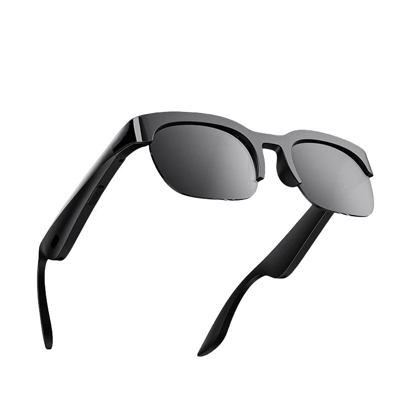 Bluetooth 6.0 Audio Glasses Headphones Wireless Headsets Outdoor HiFi Stereo Noise Reduction Earphones Casual Glasses Earbuds