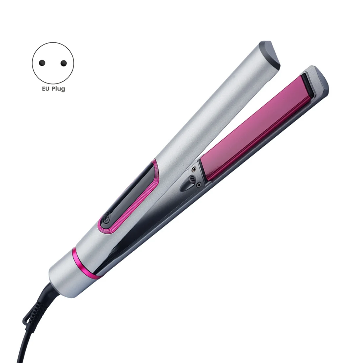 AA20-2 In 1 Hair Straightener And Curler For Styling Flat Iron Hairdressing Tools