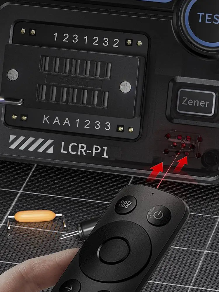 Electronic Component Tester Transistor Tester Transistor Capacitor Tester Graphic Display Capacitance Meter For Electronic