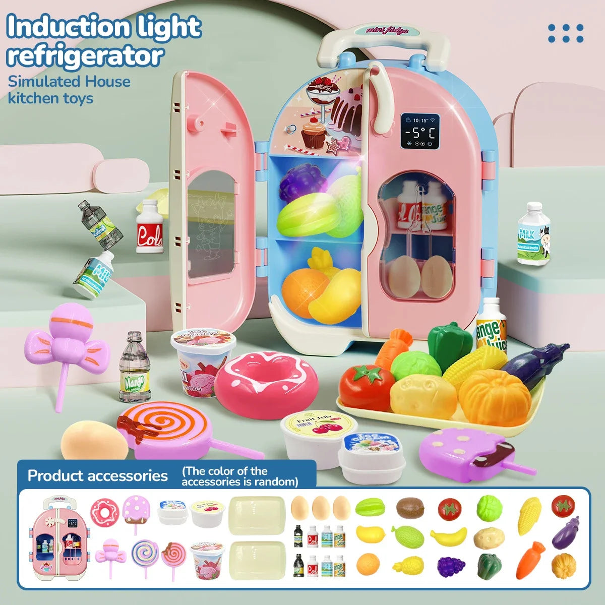 Simulated House Kitchen Toy Mini Kitchen Counter Set Fun House Playing Safe Sturdy Children Household Kitchen Toys