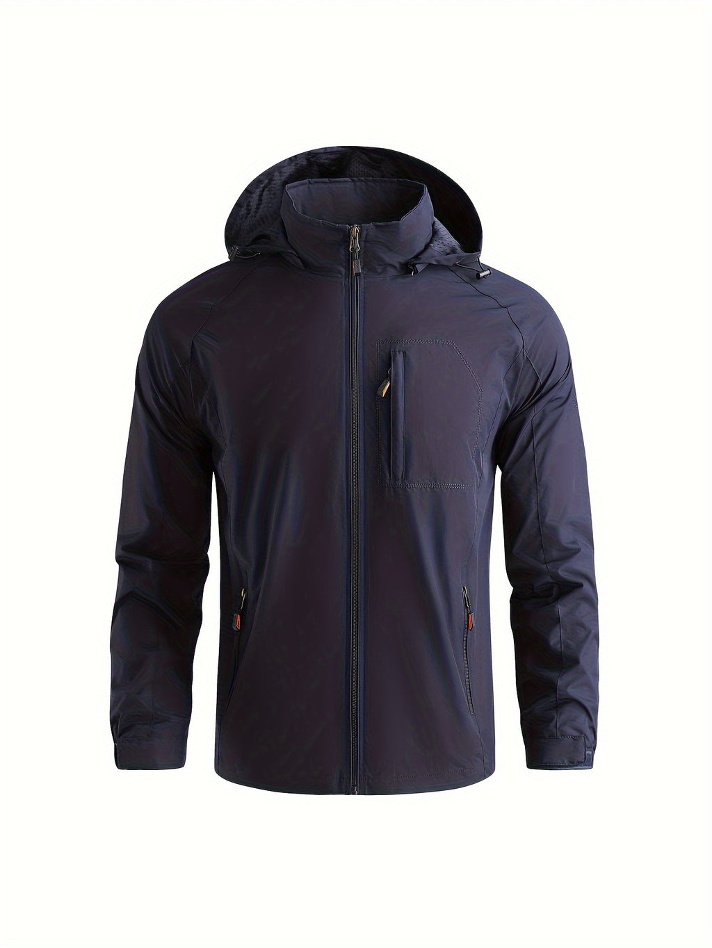 Men's Lightweight Jacket Packable Running Jacket Coat Stand Collar Bomber Jacket