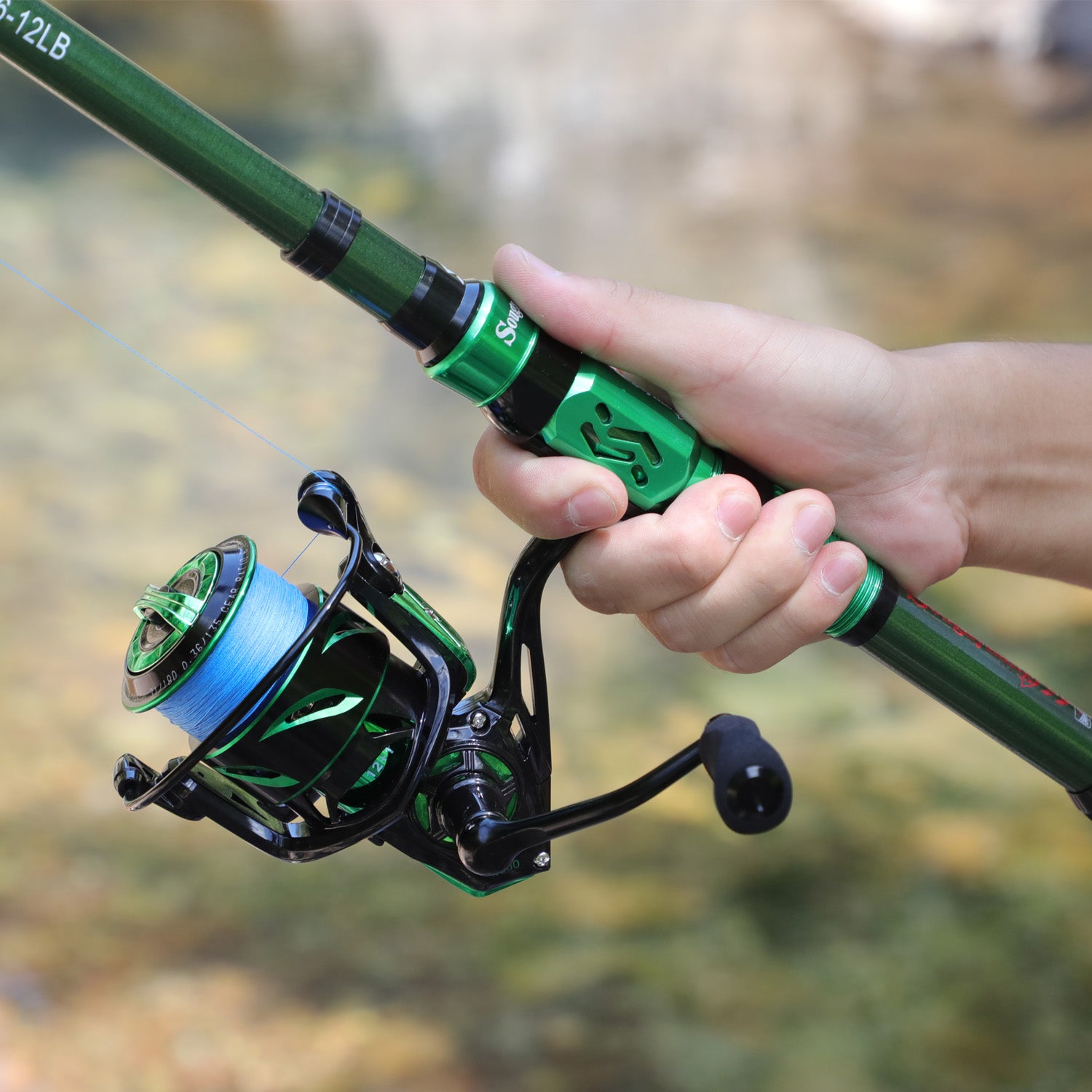 Sougayilang Spinning Fishing Reel - Lightweight 6, 2:1 High-Speed Gear Ratio, Aluminum Alloy Construction, Ergonomic Handle & Adjustable Drag, Mixed Colors for Freshwater & Saltwater Fishing, Ideal Gift for Anglers, Fishing R