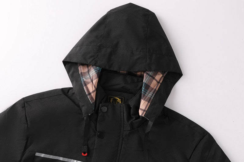 Men's Fashion Casual Windbreaker Jacket, Spring and Autumn Outdoor Lightweight Jacket